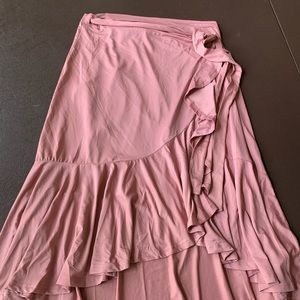 Lularoe pink warp skirt